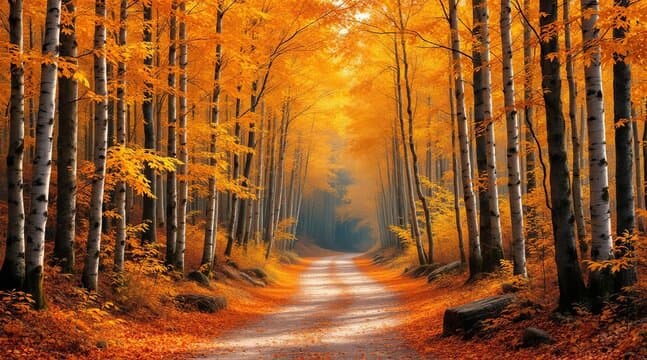 Herfst Bospad